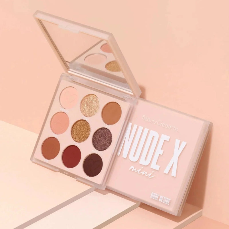 Load image into Gallery viewer, Eyes- Beauty Creations Nude X Mini Eyeshadow Palette Display NXMSP (18pc Display + 3 Free Tester )
