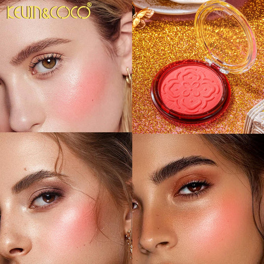 Face-Kevin&Coco Pink Flowers Petal Blush KC1490 ($1.50 each, 24pc display)