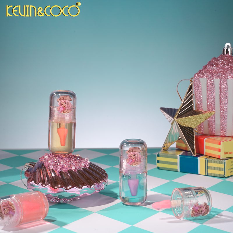 Load image into Gallery viewer, Lips-Kevin&amp;Coco Animal Rhapsody Lip Oil KC1357 ($1 each, 24pc display)
