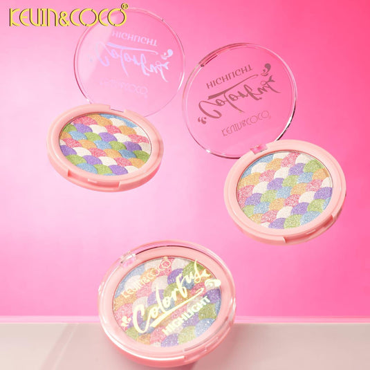 Face-Kevin&Coco Mermaid Colorful Highlight KC248865 ($1.50 each, 24pc display)