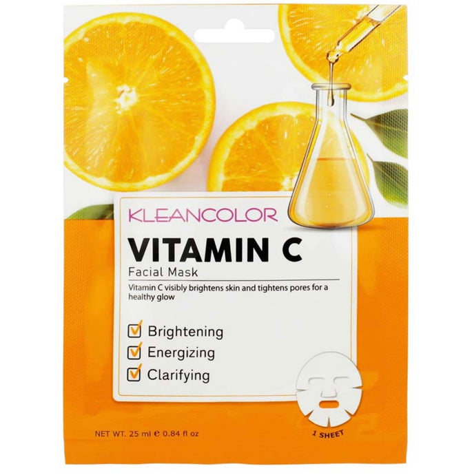 Skincare- Kleancolor Face Sheets Vitamin C FM422 (12pc Box)