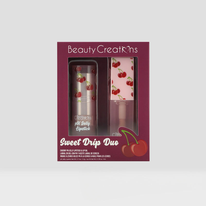 Load image into Gallery viewer, Lips-Beauty Creations Sweet Drip Duo-Cherry SDD-2 ($4.75 each, 6pc bundle)

