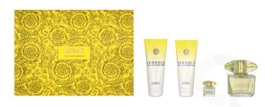Perfume Set- Yellow Diamond By Versace Eau De Toilette  -100% Authentic