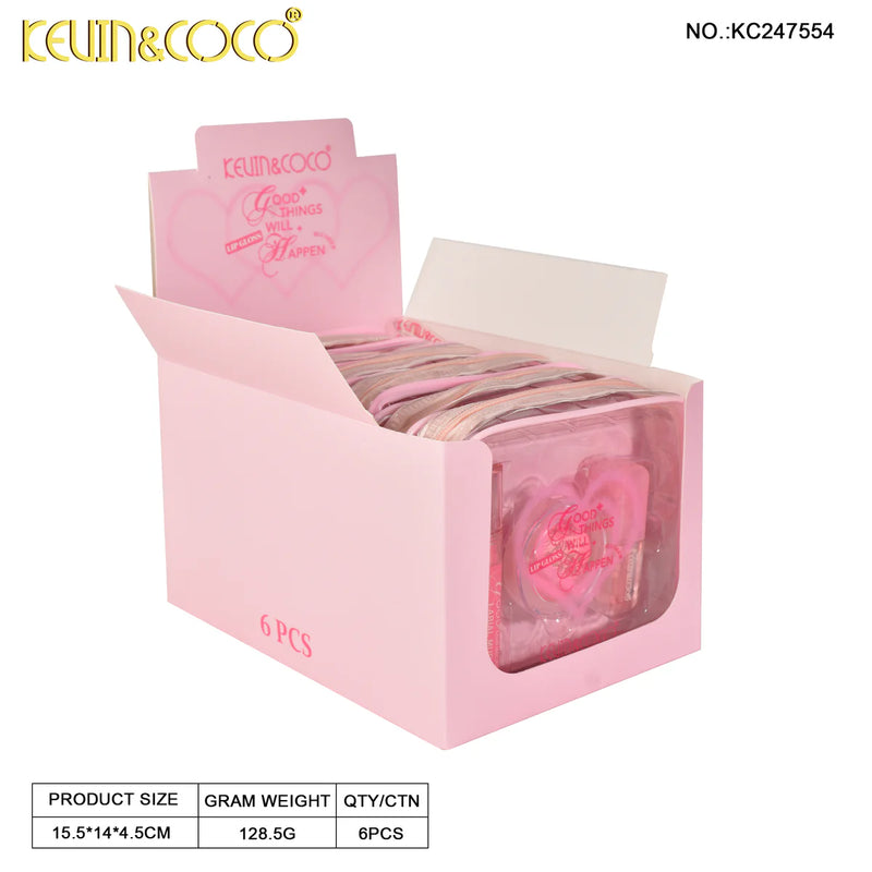 Load image into Gallery viewer, Lips-Kevin&amp;Coco Good Things Will Happen 3pc Bag Kit KC247554 ($3 each, 6pc display)
