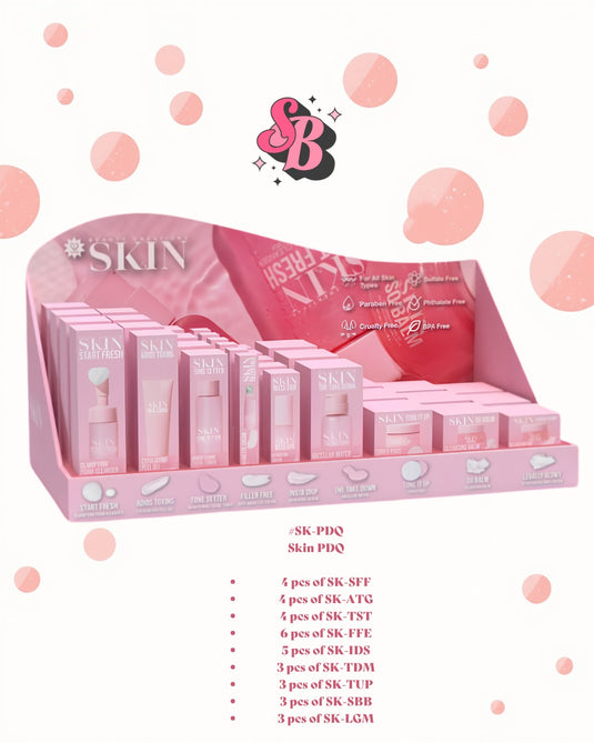 Skincare-Beauty Creations SKIN Display SK-PDQ (35pc display, No Testers)