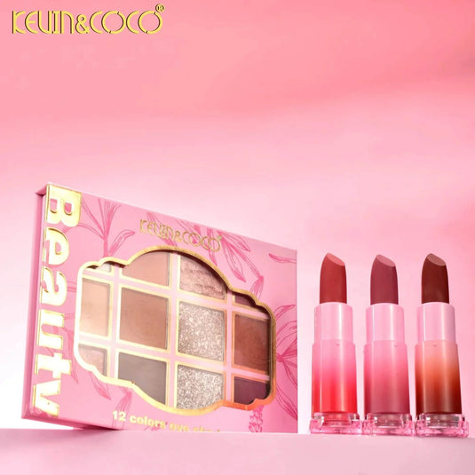 Face-Kevin&Coco Dreamy Lipstick and Shadow Kit KC1090 ($5 each, 6pc bundle)