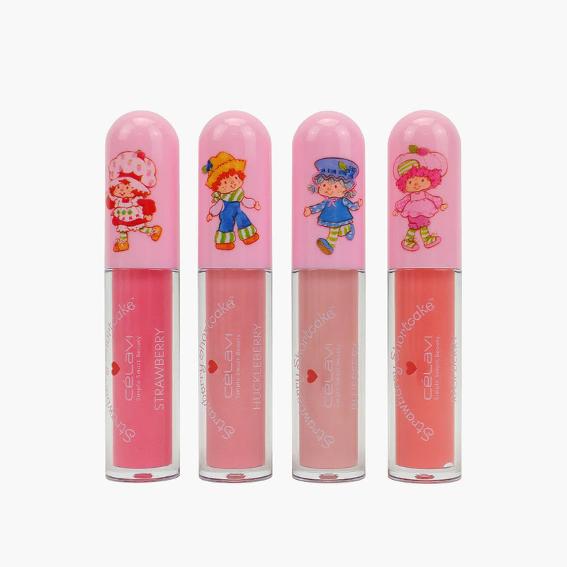 Load image into Gallery viewer, Lips-Celavi Strawberry Shortcake 4pc Lip Gloss Set SS45956 ($4 each, 4pc bundle)
