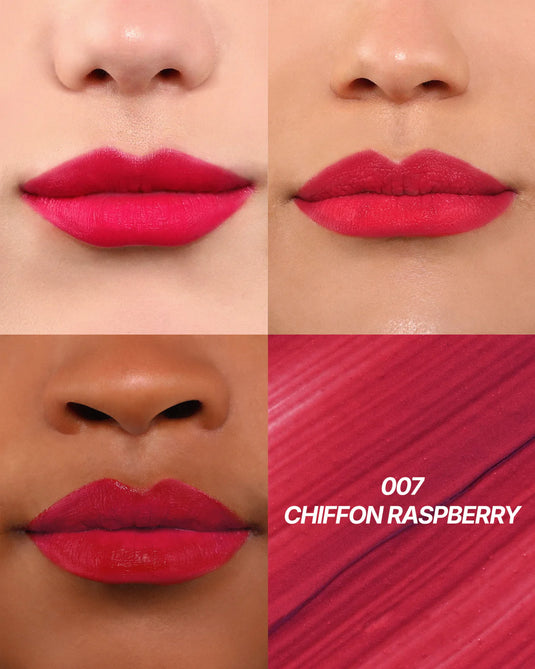 Lips-Moira Cushion Kiss Lip Cream-Chiffon Raspberry CKLC007 ($3 each, 3pc bundle)