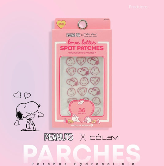 Skincare-Celavi Peanuts Love Letter Spot Patches P45934 ($3 each, 6pc bundle)