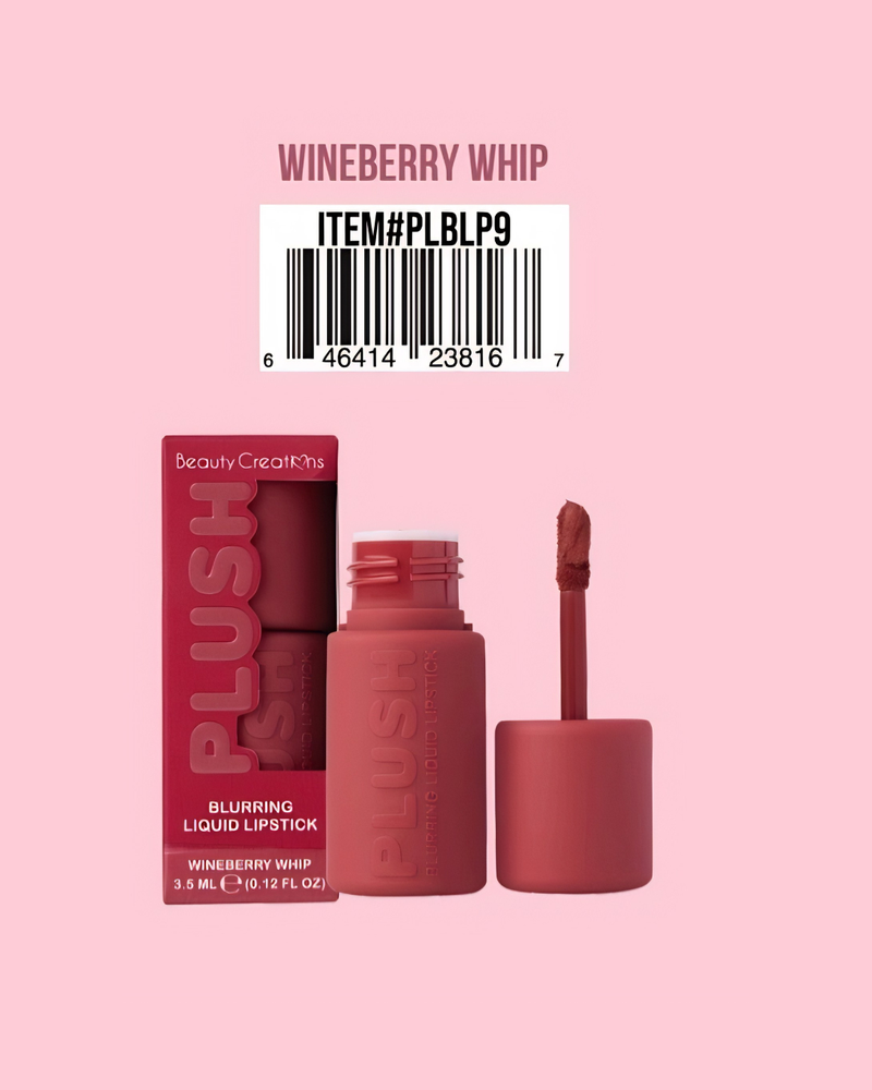 Load image into Gallery viewer, **Pre-Order** Lips-Beauty Creations Plush Collection Blurring Soft Matte Liquid Lipstick Small Display #PLBLP-NTD (48pc Display + Testers)
