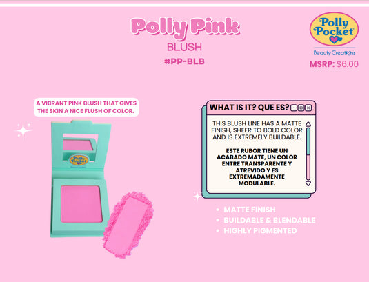 Display-Beauty Creations x Polly Pocket Display (6pc of each item shown)