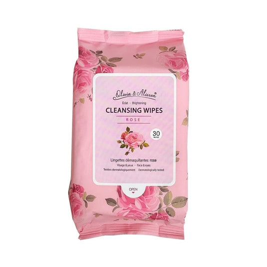 Skincare-She Makeup Rose Cleansing Wipes MIT003 ($1.08 each, 6pc Bundle)