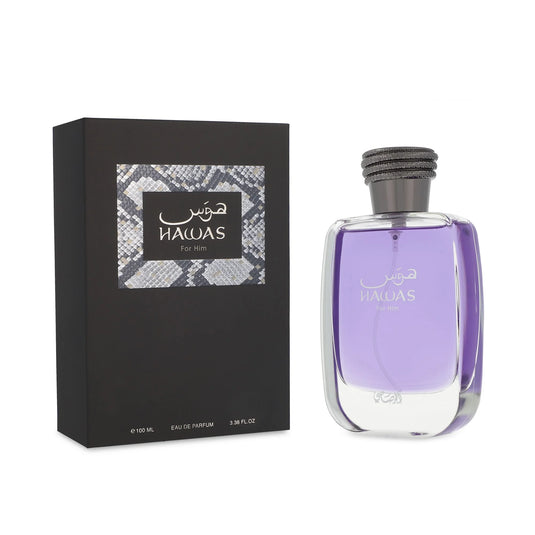 Perfumes- Hawas by Rasasi Eau De Parfum 3.4oz/100ml