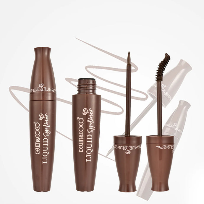 Eyes-Kevin&Coco Dream Ballet Máscara & Eyeliner Set: Brown KC247950 ($2 each, 12pcs display)