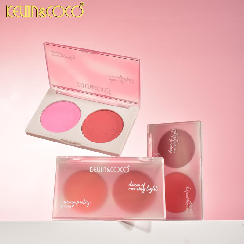Load image into Gallery viewer, Face-Kevin&amp;Coco Creamy Poetry Blush KC258636 ($2 each, 12pc display)
