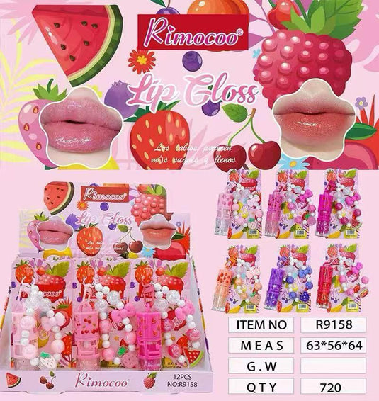 Lips-Prism Glow Fruit Lip Gloss R9158 ($0.83 each, 24pc display)