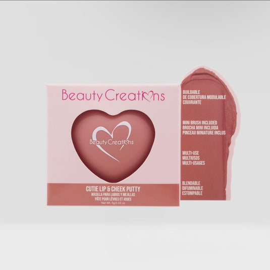 Face-Beauty Creations Cutie Lip & Cheek Putty-Dusty Pink CLCP-2 ($2 each, 6pc bundle)