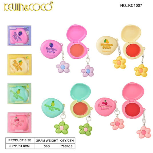 Face-Kevin&Coco Fruit Fiesta Creamy Blush & Lip Tint KC1007 ($1.50 each, 24pcs display)
