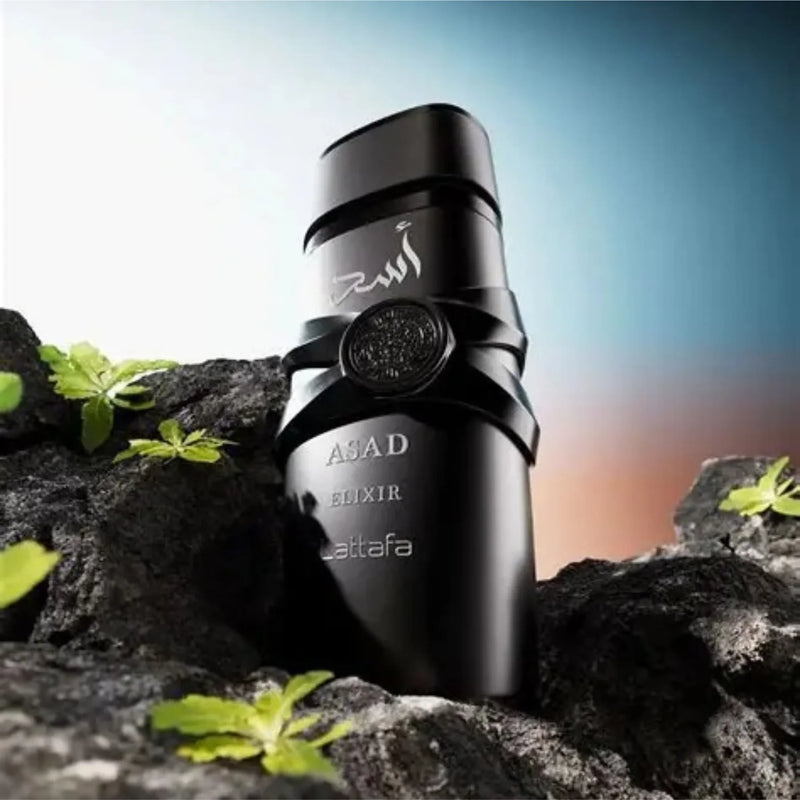 Load image into Gallery viewer, Perfumes- Asad Elixir by Lattafa Eau De Parfum 3.4oz/100ml (1pc)

