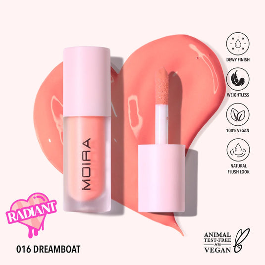 Face- Moira Love Steady Liquid Blush (016, Dreamboat) (3pc Bulk $3.50 each)