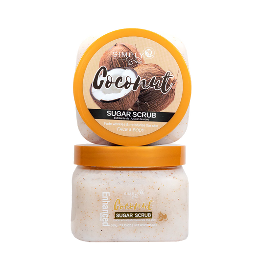 Skincare-Simply Bella Coconut Sugar Scrub SIB1009 ($2.50 each, 4pc bundle)