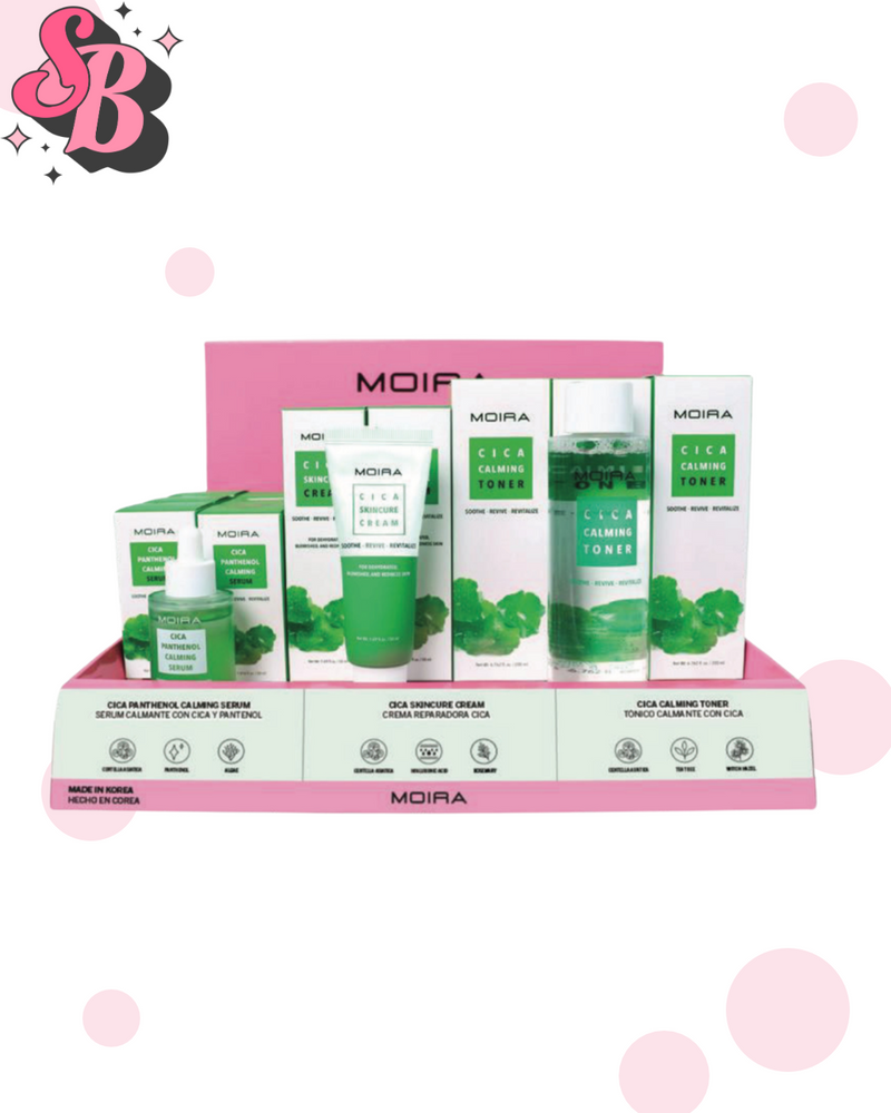 Load image into Gallery viewer, Skincare-Moira Cica Display CICASET (18pc display + testers)
