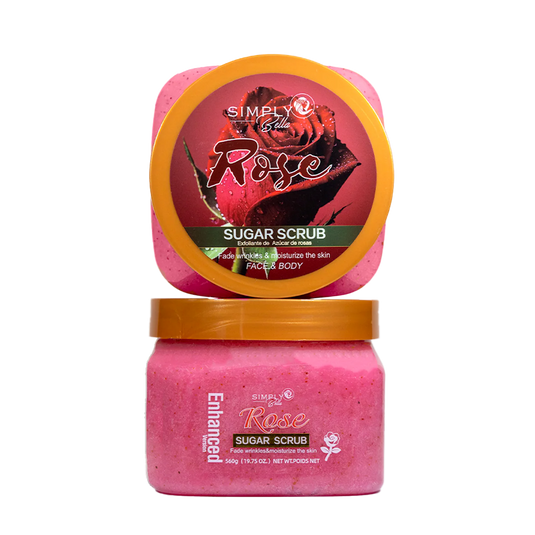 Skincare-Simply Bella Rose Sugar Scrub SIB1010 ($2.50 each, 4pc bundle)