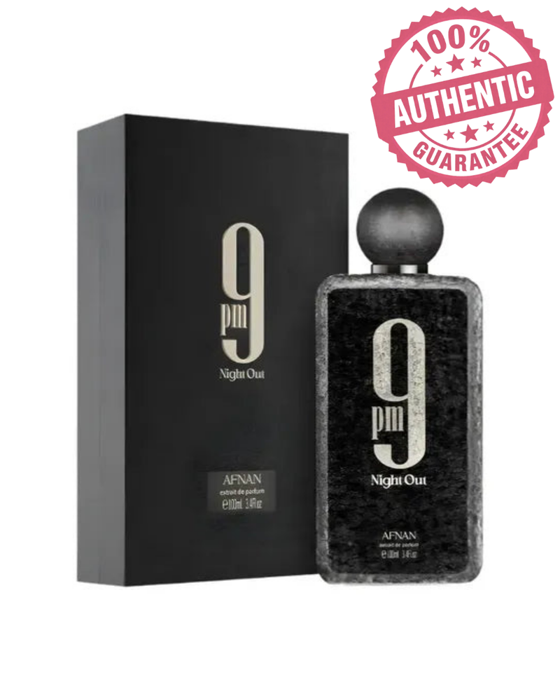 Load image into Gallery viewer, Perfumes- 9Pm Night Out By Afnan Extrait De Parfum 3.4oz/100ml  -100% Authentic
