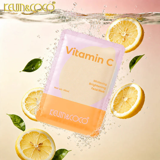 Skincare-Kevin&Coco Vitamin C Face Mask KC1982 ($0.50 Each, 50pc display)