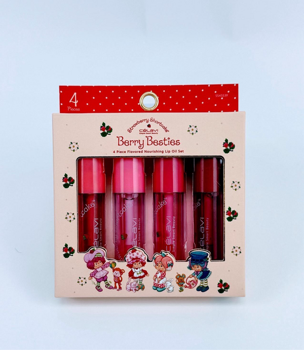 Lips-Strawberry Shortcake 4 Lip Oil Set SS45539 ($3.50 each, 6 pcs pack)