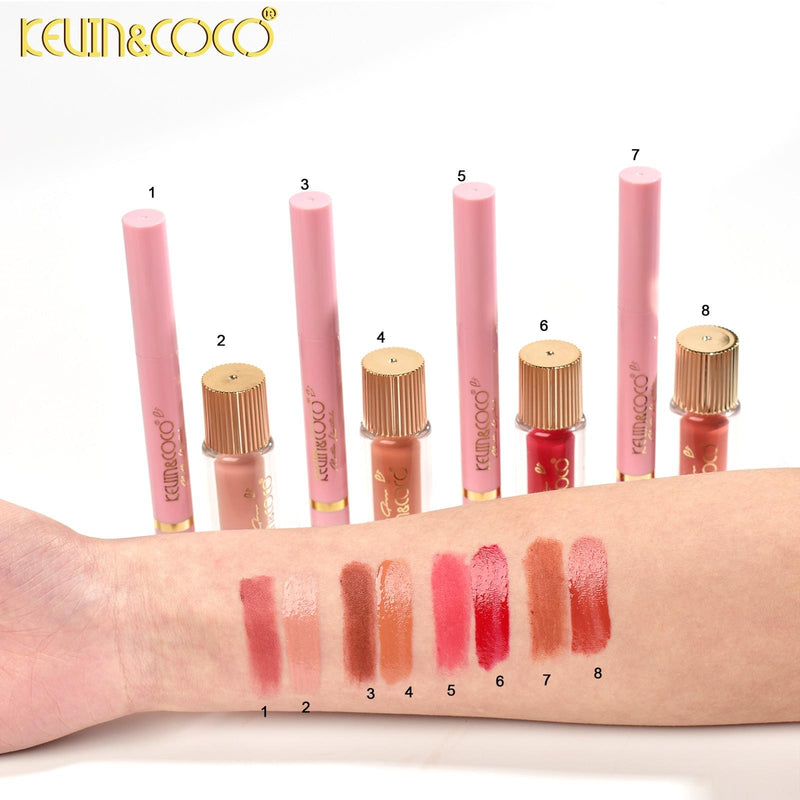 Load image into Gallery viewer, Lips-Kevin&amp;Coco Supple Kiss Butterfly Lip Duo KC248520 ($2 each, 24pc display)
