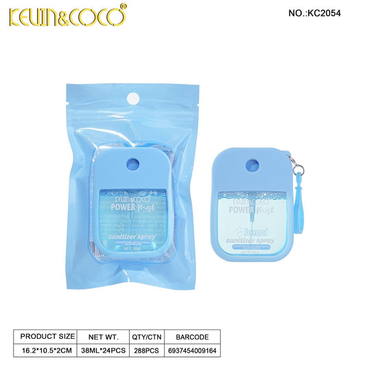 Novelties-Kevin&Coco Hand Sanitizer Spray ($1.50 each, 24pc display)