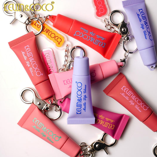 Lips-Kevin&Coco Matte Lip Gloss Keychain KC1410 ($1 each, 24pc display)