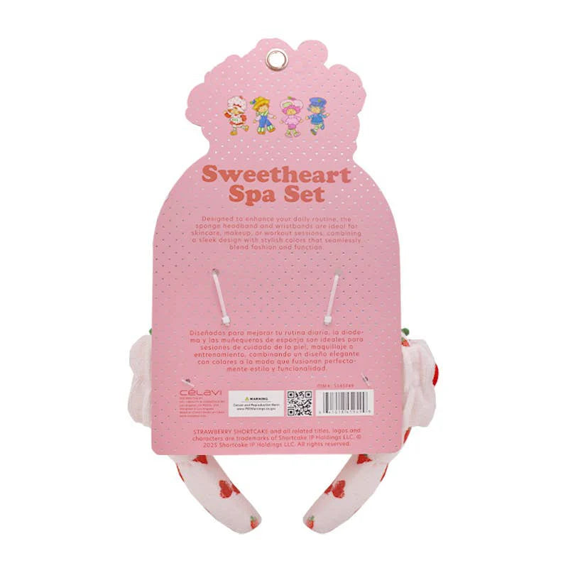 Load image into Gallery viewer, Hair-Celavi Strawberry Shortcake  Headband with 2pc Wristbands SS45949 ($4 each, 6pcs bundle)

