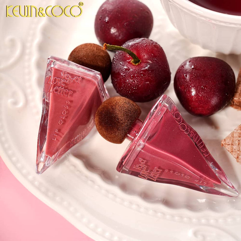 Load image into Gallery viewer, Lips-Kevin&amp;Coco Velvet Love Letter Lip Gloss KC1351 ($1 each, 24pc display)
