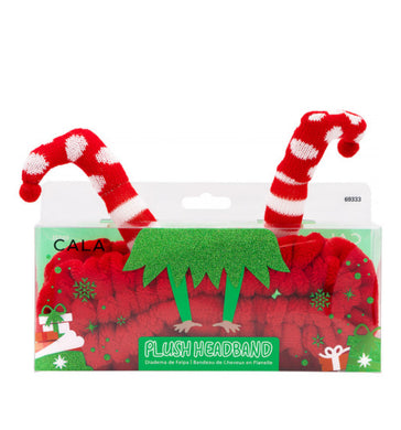 Hair- Xmas Elf Plush Spa headband 69333 (4pc bundle, $2.25 each)