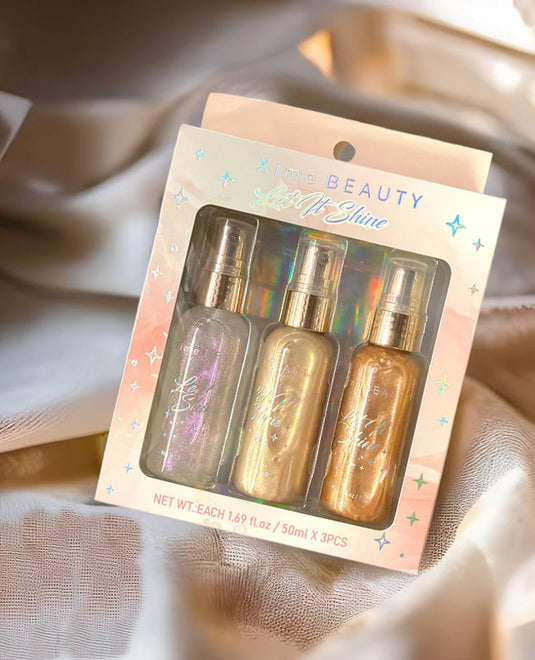Xime Beauty Body Glow Shimmer Spray XB-SS01 ($4 each, 6pc Bulk)