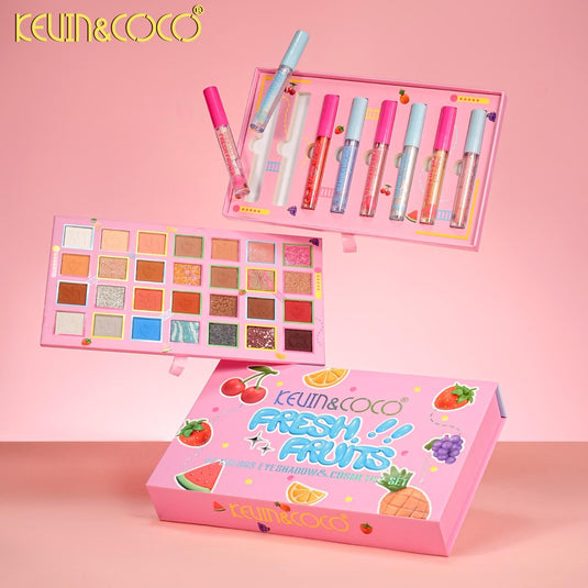 Face-Kevin&Coco Fresh Fruits Cosmetic Set KC1485 ($8.75 each, 4pc bundle)