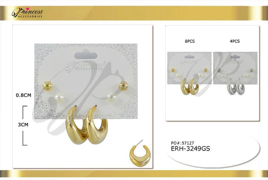 Jewelry- Trendy Earring ERH-3249GS (12pc pack)