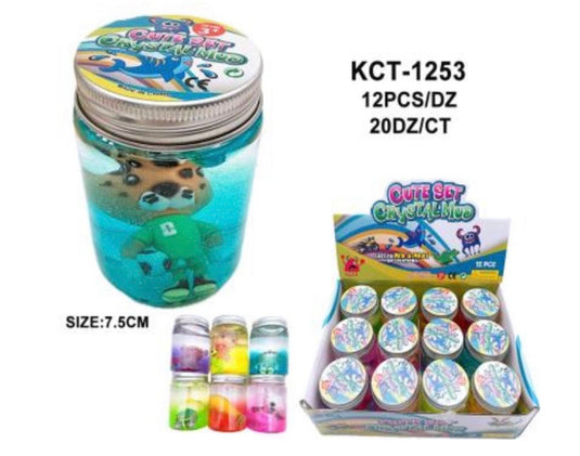 Accessories-Cute Set Crystal Mud  Slime KCT-1253 (12pc pack)