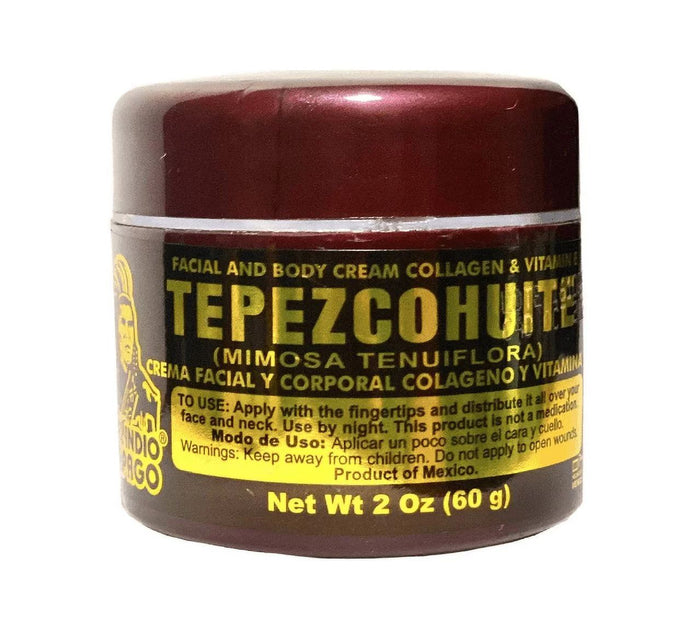 Skincare- Del Indio Papago Tepezcohuite Facial & Body Night Cream Collagen & Vitamin E 60g (6pc bundle,$3.50 each)