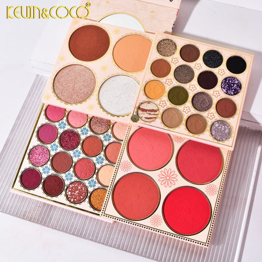 Eyes- Kevin&Coco 40 color Rotating Face Palette GOLDEN KC244560 (4pc bundle, $5.50 each)