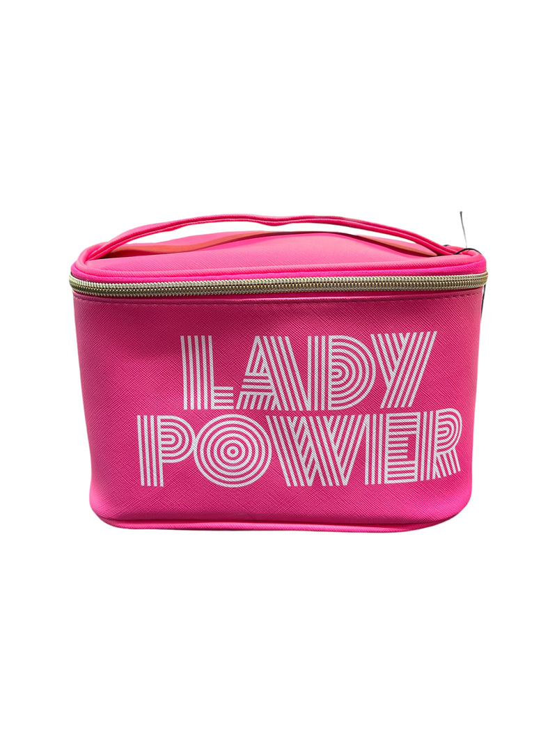 Load image into Gallery viewer, Novelties- FrenchBull Lady Power Cosmetic Bag (3pc bundle,$6 each)
