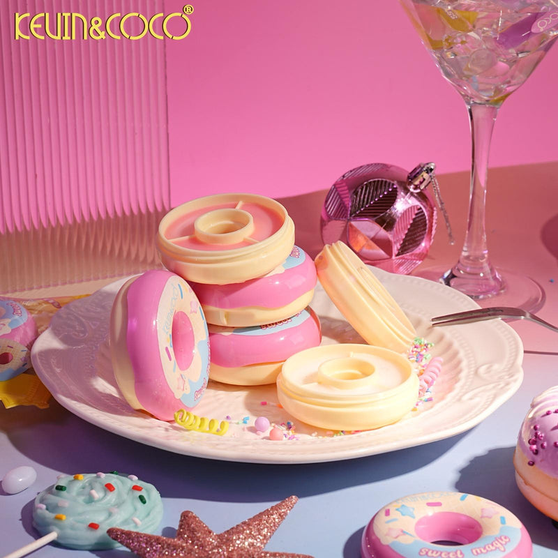 Load image into Gallery viewer, Lips-Kevin&amp;Coco Sweet Magic Donut Lip Balm KC1236 ($1.50 each, 12pc display)
