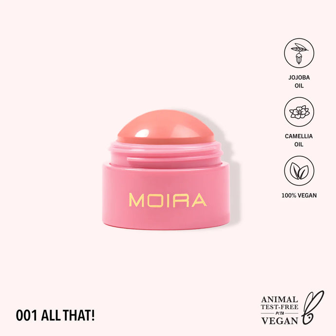 Face- Moira Soft Blush Balm All That! SBB001 (3pc bundle, $3 each)