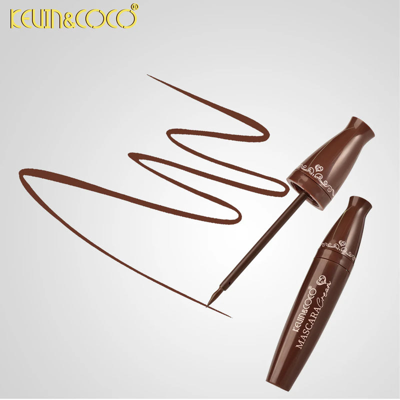 Load image into Gallery viewer, Eyes-Kevin&amp;Coco Dream Ballet Máscara &amp; Eyeliner Set: Brown KC247950 ($2 each, 12pcs display)
