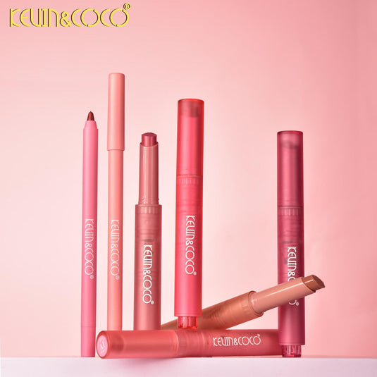 Lips-Kevin&Coco Kitty Shine Lip Liner & Lip Tint KC1016 ($2 each, 24pc display)