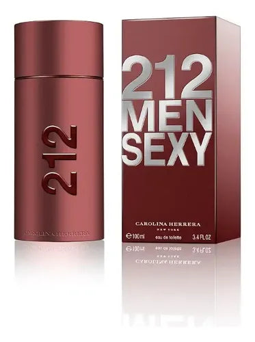 Perfumes- 212 Men Sexy By Carolina Herrera Eau De Toilette 3.4oz/100ml
