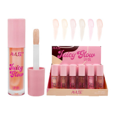 Lips-Amuse Juicy Glow Lip Oil LIP2231 ($1.16 each, 24pc display)