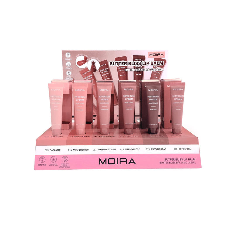 Load image into Gallery viewer, Lips-Moira Butter Bliss Lip Balm 03  ($3.50 each, 18pc display + Tester)
